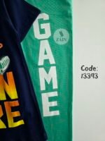 ⁦بجامه اولادي محير لون كحلي ف  اخضر game⁩ - الصورة ⁦2⁩