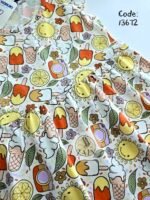 ⁦فستان بناتي   lc قطن  رسمة  كاندي⁩ - الصورة ⁦2⁩