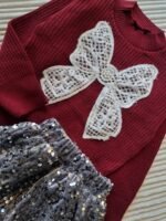 طقم سواريه بناتي اربع قطع فيونكه