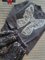 ⁦طقم سواريه بناتي اربع قطع فيونكه⁩ - الصورة ⁦2⁩