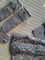 ⁦طقم سواريه بناتي اربع قطع فيونكه⁩ - الصورة ⁦2⁩