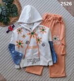 طقم سواريه بناتي اربع قطع فيونكه