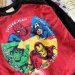 بجامه افينجرز اولادي مقاس ١٨